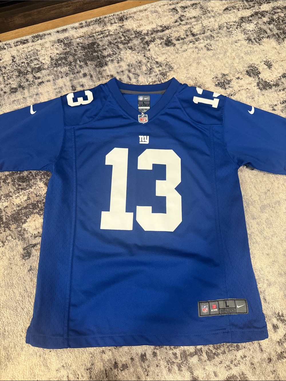 Youth Beckham Jr NFL NY Giants Jersey